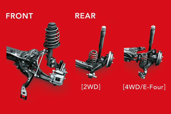 フロント&リヤサスペンション